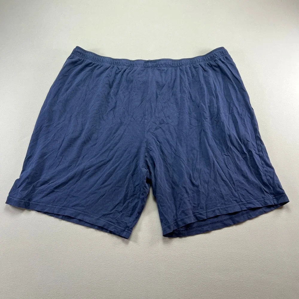 Polo Ralph Lauren Loungewear Shorts Mens 3X Navy Blue Cotton Logo Embroidered
